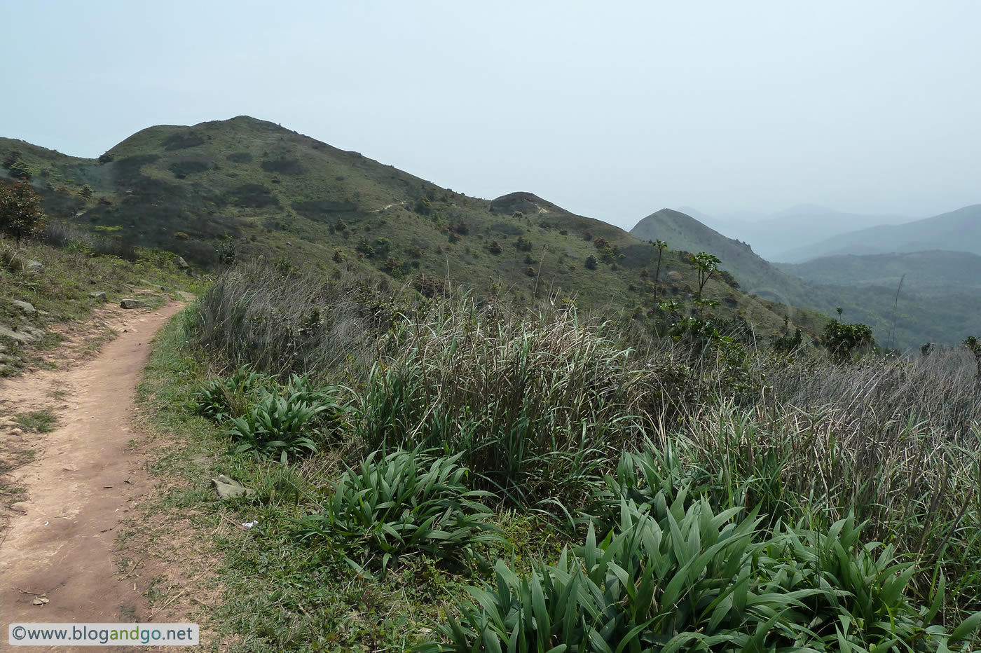 Maclehose Trail 4 - At M78 looking at Wun Kak Shan